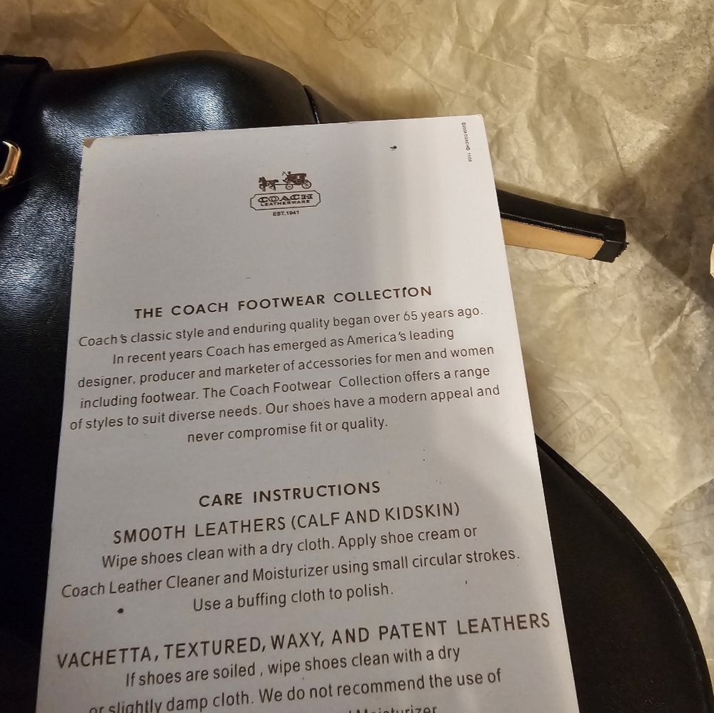 Coach leather Ankle boots - Picture 7 of 7